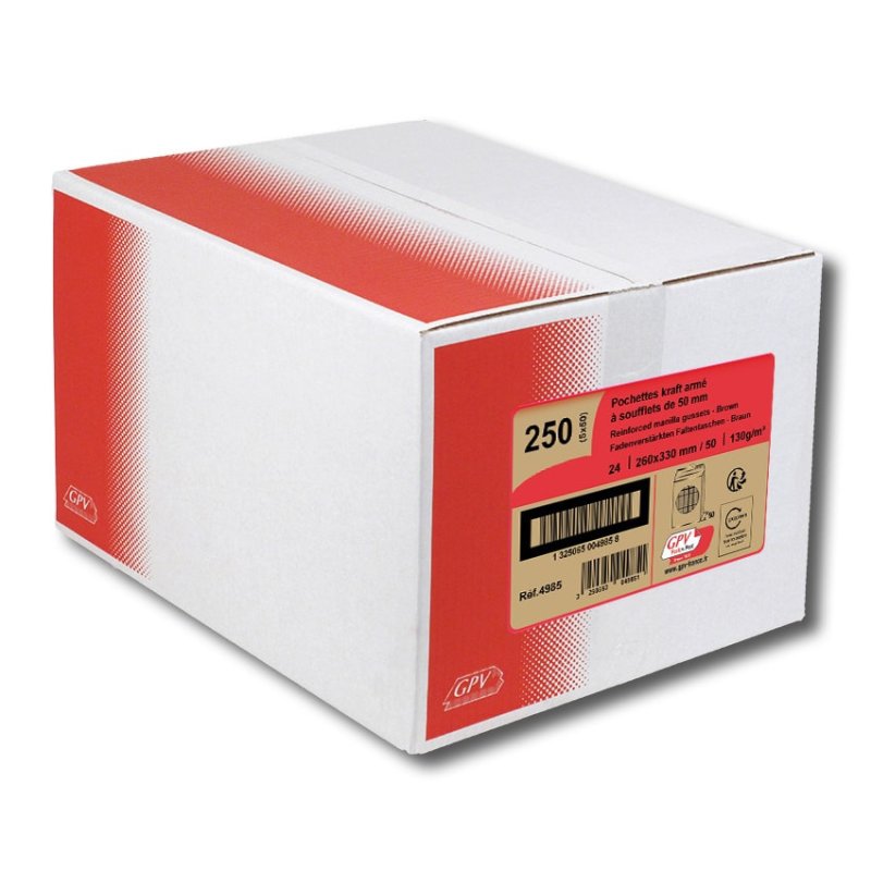GPV France 4985 envelope Brown 50 pc(s)
