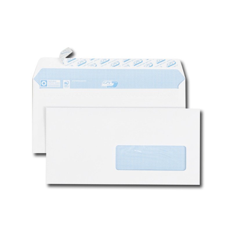 GPV France 2713 envelope DL (110 x 220 mm) White 500 pc(s)
