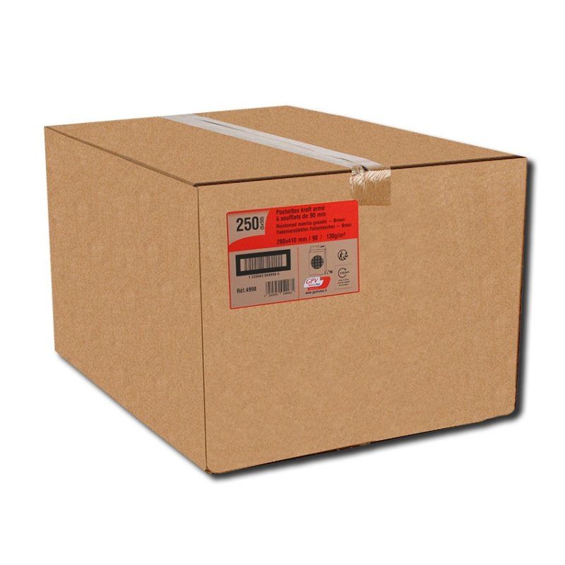 GPV France 4998 enveloppe Marron 50 pièce(s)