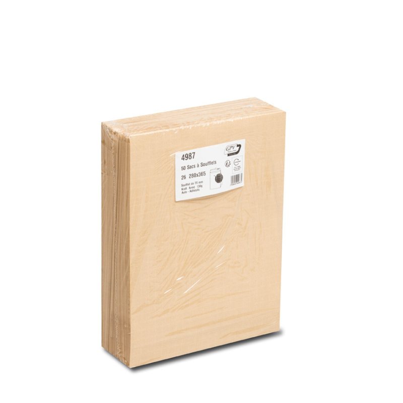 GPV France 4987 enveloppe Marron 50 pièce(s)
