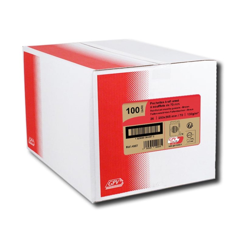 GPV France 4987 envelope Brown 50 pc(s)
