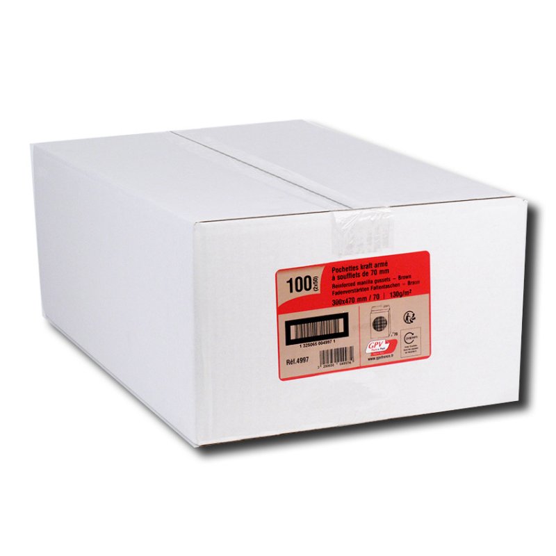 GPV France 4997 envelope Brown 50 pc(s)