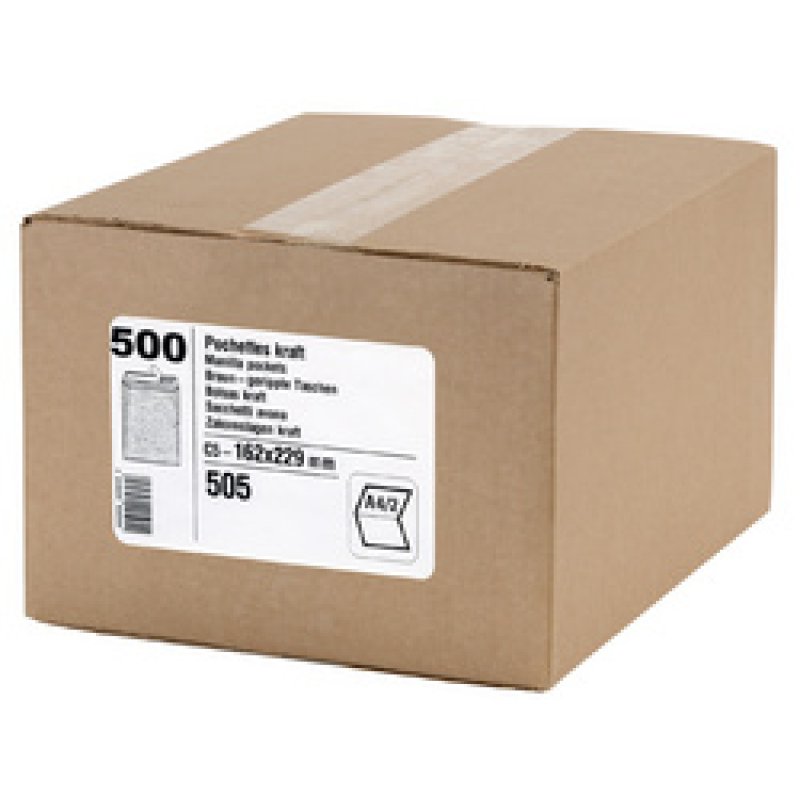 GPV Enveloppes ECO, C6, 114 x 162 mm, sans fenêtre, blanc