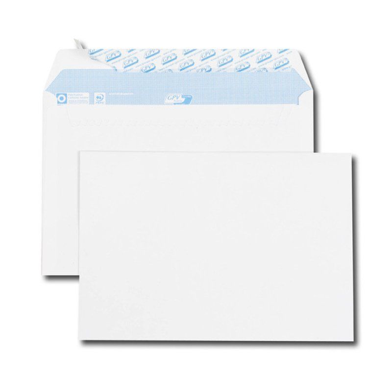 GPV France 1876 enveloppe C5 (162 x 229 mm) Blanc 500 pièce(s)