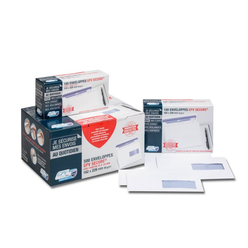 GPV France 5050 envelope DL (112 x 225 mm) White 100 pc(s)