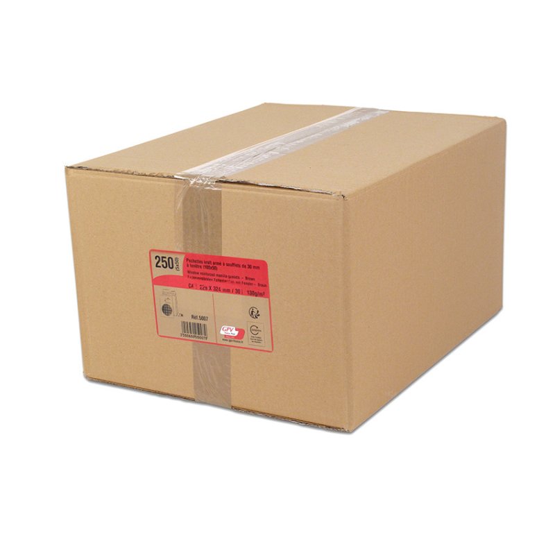 GPV France 5007 envelope C4 (229 x 324 mm) Brown 50 pc(s)
