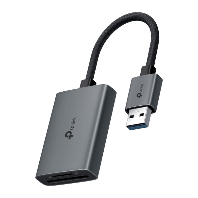 TP-Link UA430 lecteur de carte mémoire USB 3.2 Gen 1 (3.1 Gen 1) Type-C Gris