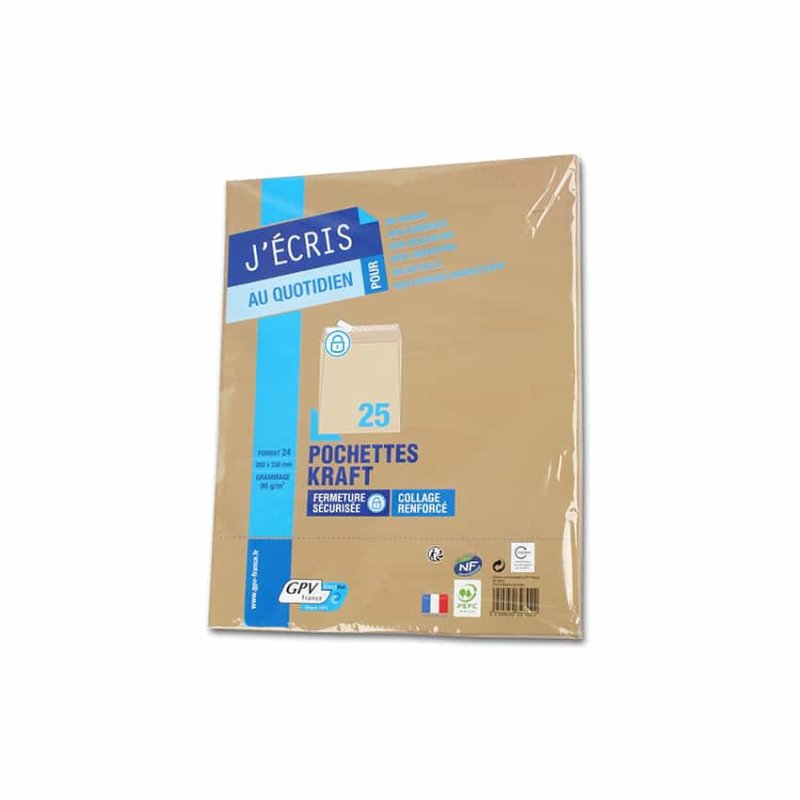 GPV France 39302 enveloppe Marron 25 pièce(s)