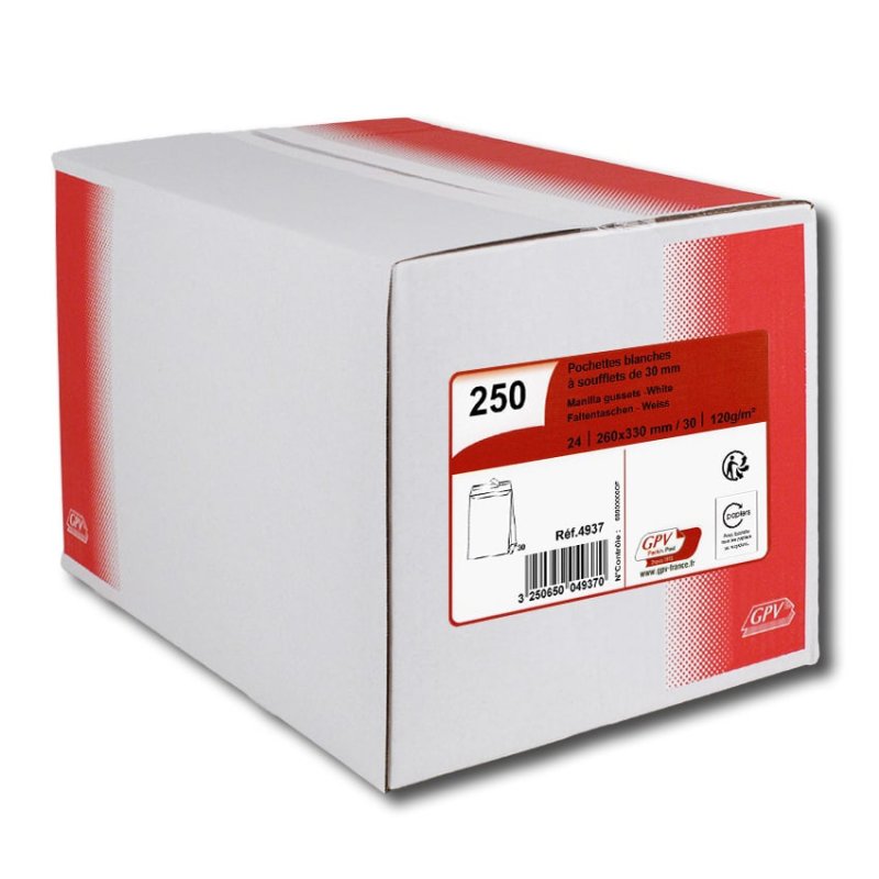 GPV France 4937 envelope White 250 pc(s)