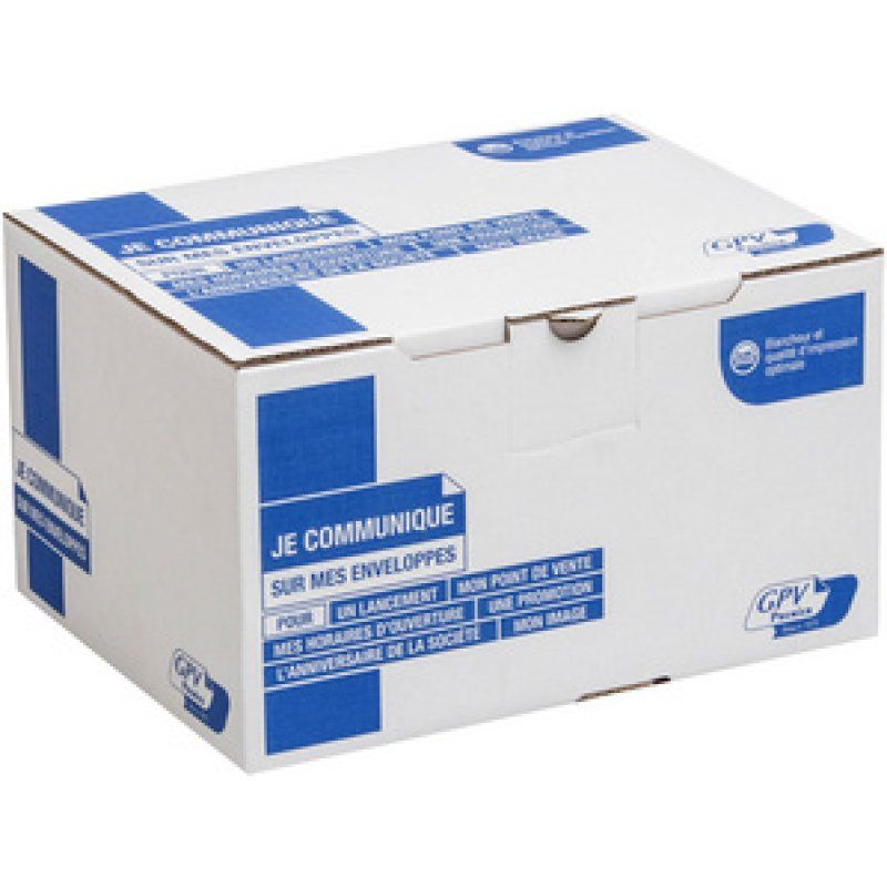 GPV Enveloppes Premier Numérique, 162 x 229 mm, à fenêtre