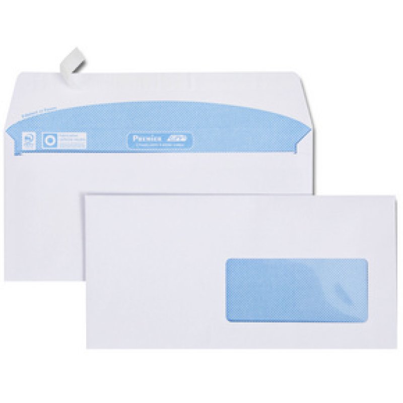 GPV Enveloppes Premier Numérique, 110 x 220 mm, à fenêtre