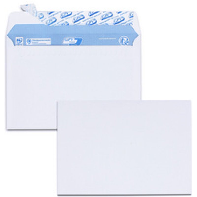 GPV Enveloppes, DL, 110 x 220 mm, sans fenêtre, blanc