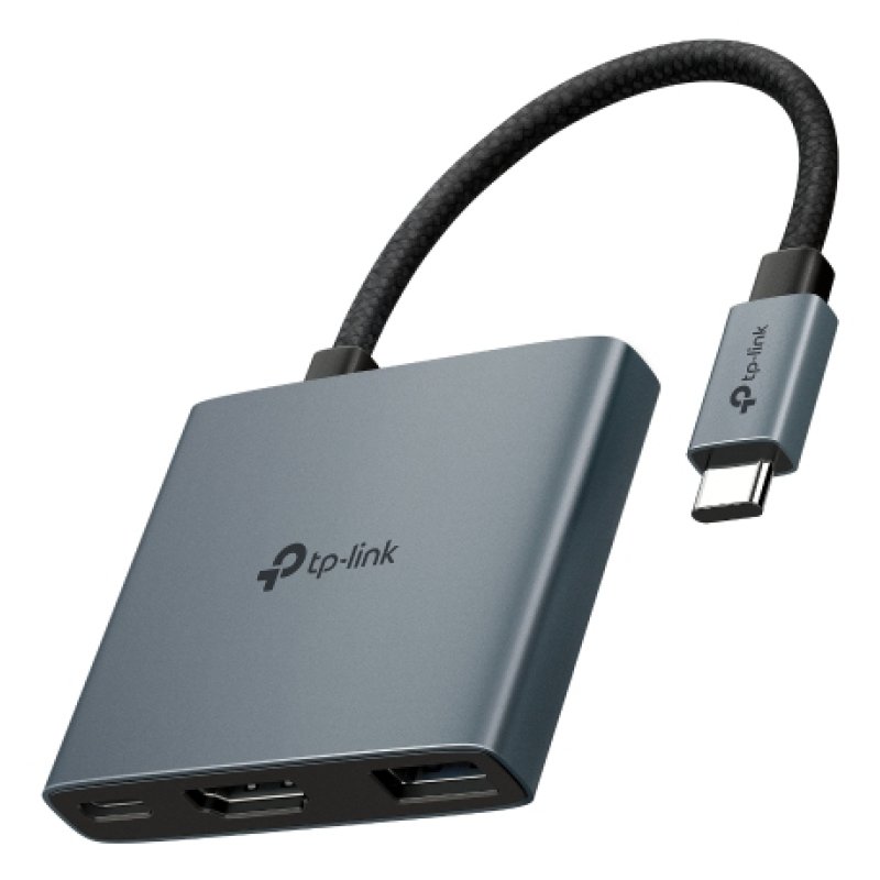 TP-Link UH3020C hub & concentrateur USB Type-C 5000 Mbit/s Gris