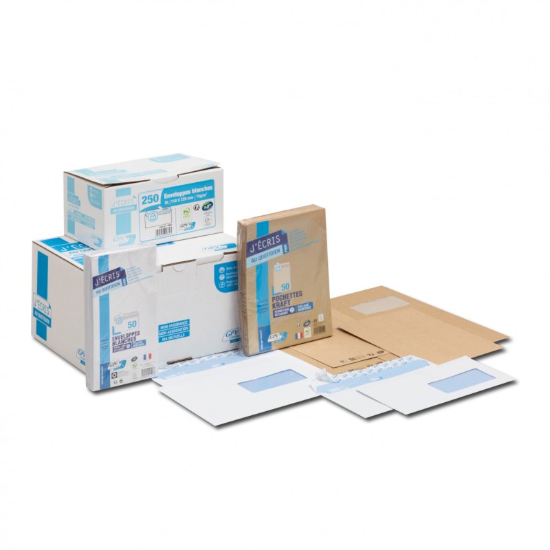 GPV France 3314 envelope DL (110 x 220 mm) White 200 pc(s)