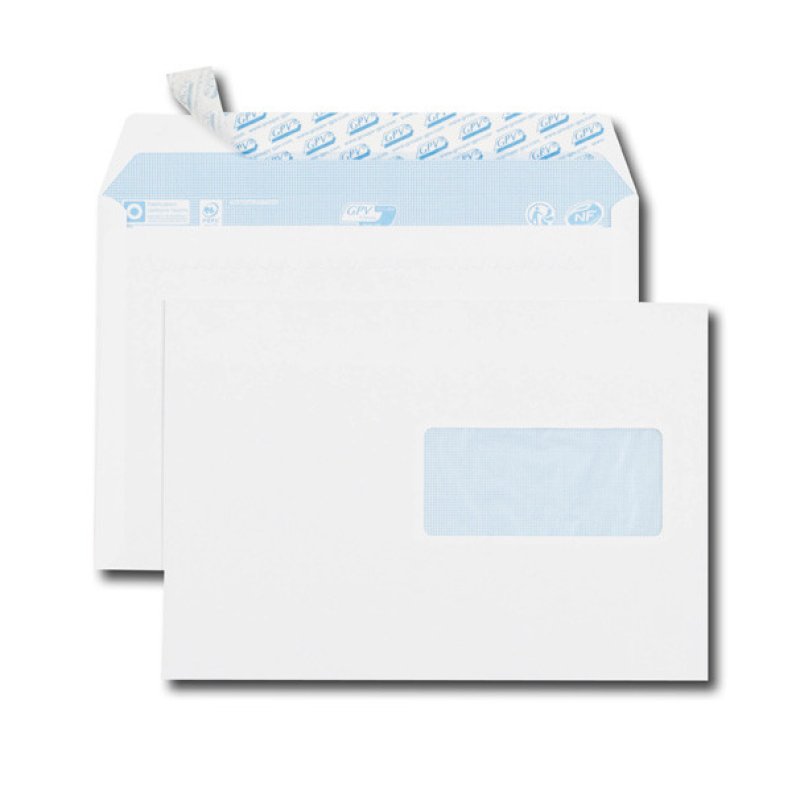 GPV France 6264 envelope C5 (162 x 229 mm) White 70 pc(s)