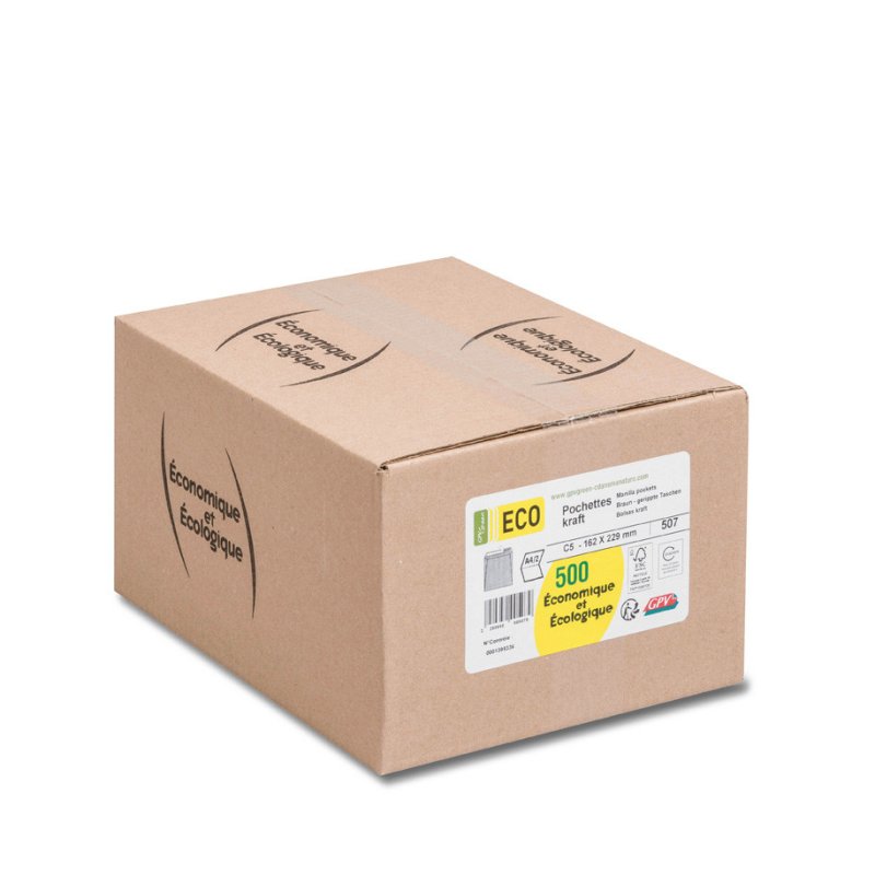 GPV France 507 envelope C5 (162 x 229 mm) Brown 500 pc(s)