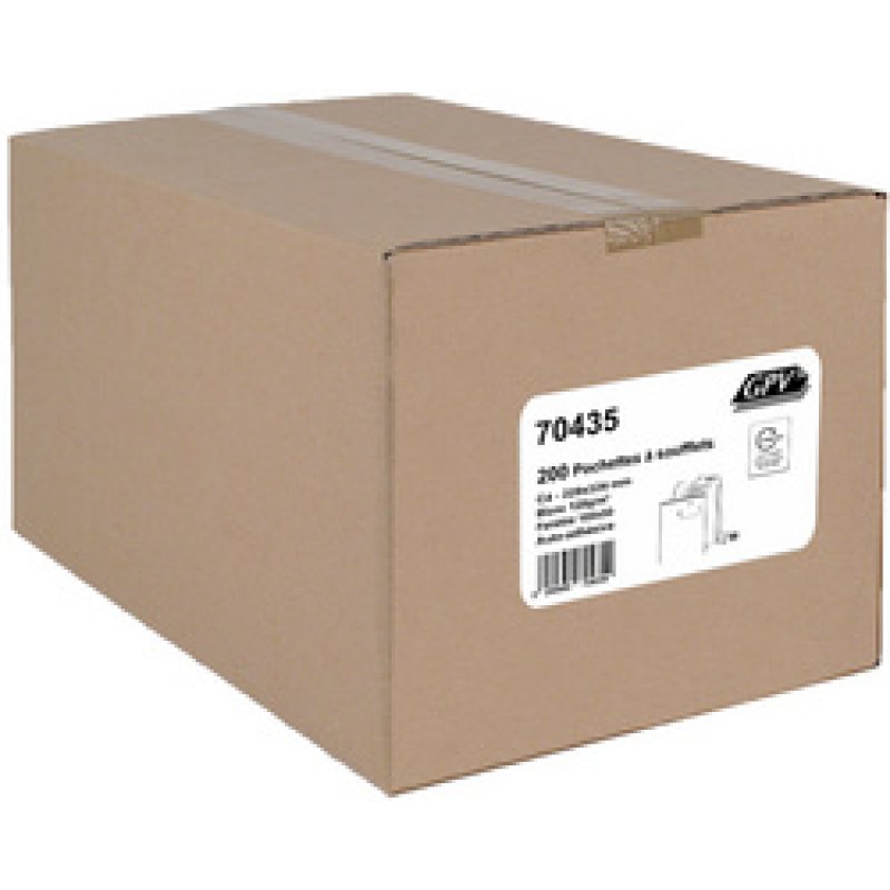 GPV Pochettes à soufflets, C4, 229 x 324 mm, avec fenêtre