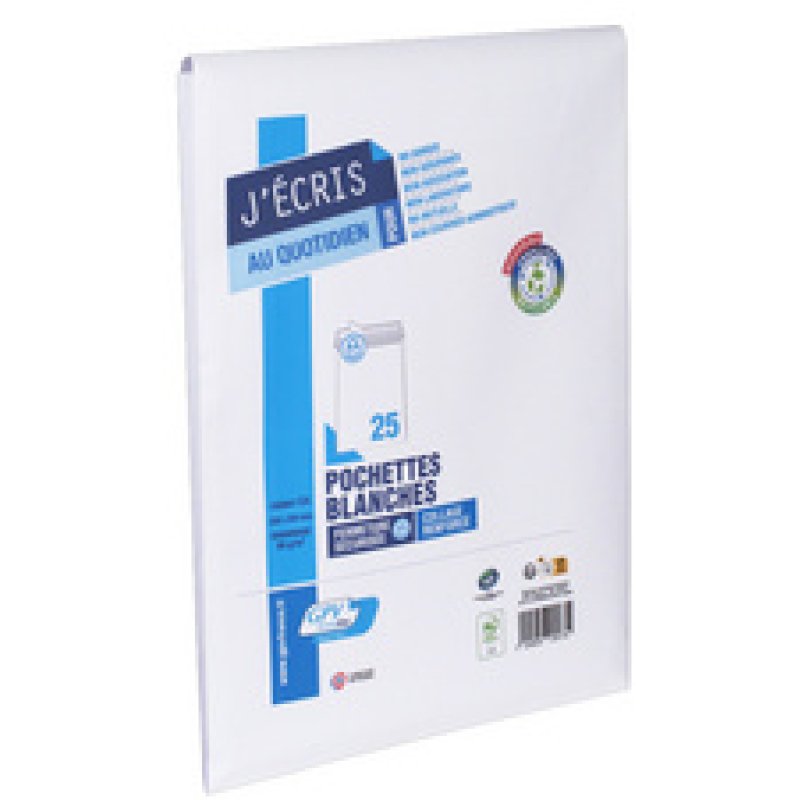 GPV Pochettes d'expédition, C4, 229 x 324 mm, blanc
