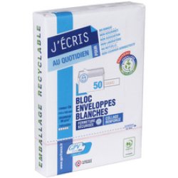 GPV Enveloppes précasées, C6, 114 x 162 mm, blanc