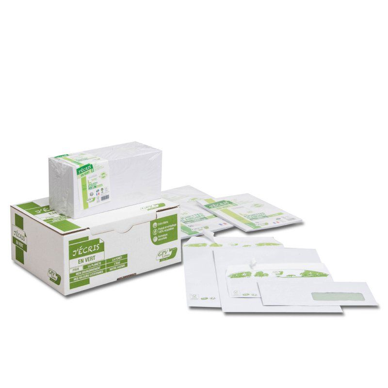 GPV France 3302 envelope DL (110 x 220 mm) White 200 pc(s)