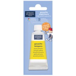 LEFRANC BOURGEOIS Gouache en tube 20 ml, jaune primaire