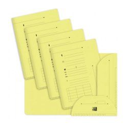 Oxford 100090074 folder Blue, Orange, Pink, Yellow A4