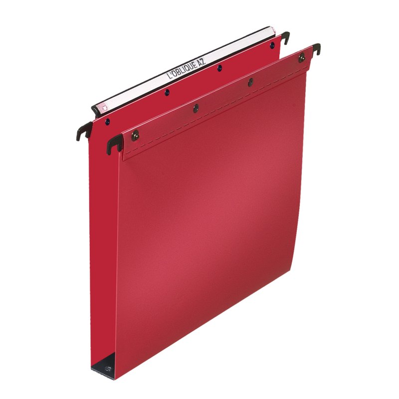 ELBA l'oblique Dossiers suspendus POLYPRO ULTIMATE, rouge