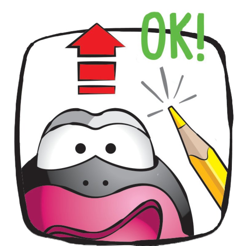 Maped Taille-crayons Croc Croc Signal, assorti