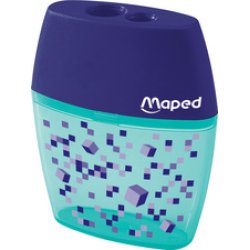 Maped Taille-crayon 2 trous PIXEL PARTY, en plastique