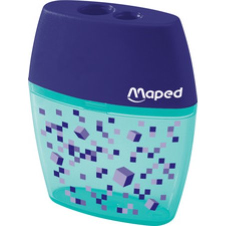 Maped Taille-crayon 2 trous PIXEL PARTY, en plastique