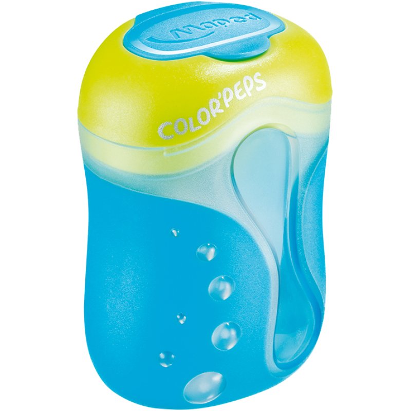 Maped 043111 2 Taille crayon manuel Bleu, Orange, Violet