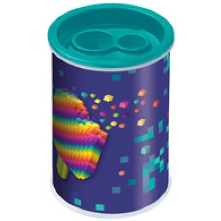 Maped Taille-crayon 2 trous PIXEL PARTY, en métal