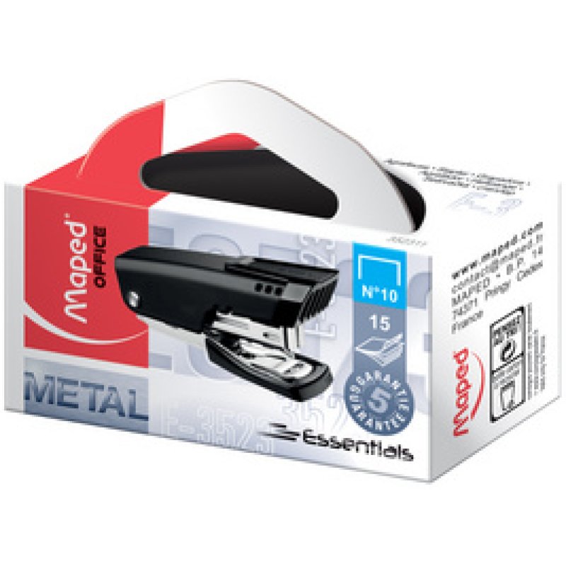 Maped Agrafeuse Essentials Mini E3523, noir