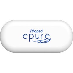 Maped Gomme plastique Epure, ovale, blanc
