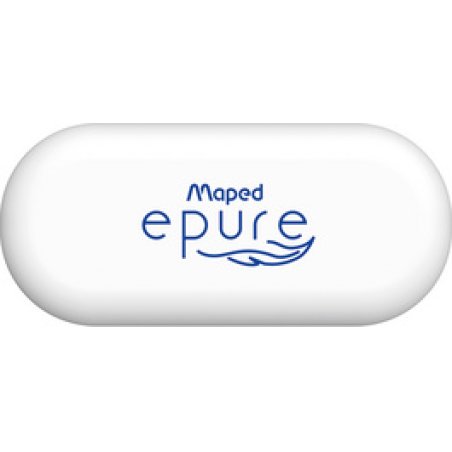 Maped Gomme plastique Epure, ovale, blanc