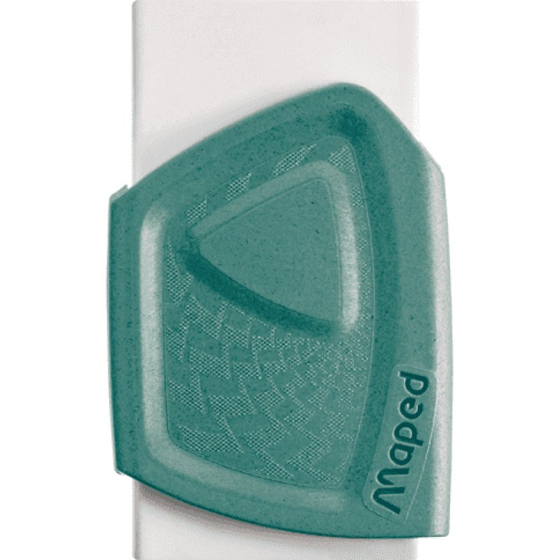 Maped 112521FM eraser Plastic, Wood Green, Grey 2 pc(s)