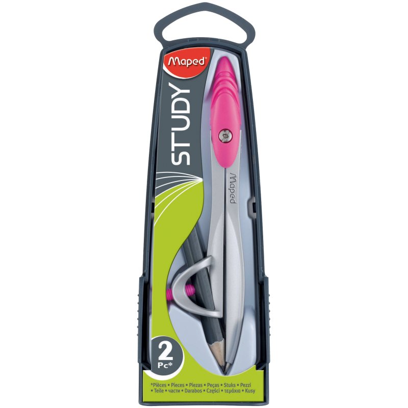 Maped 119410 bow compass Green, Grey, Pink 20 pc(s)