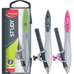 Maped Coffret compas Study, assorti