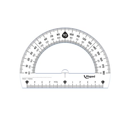 Maped 146134 protractor Half-circle