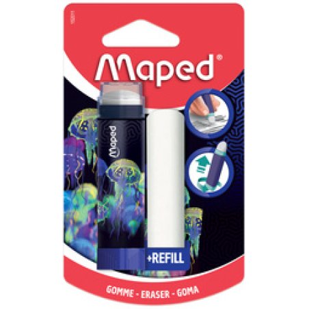 Maped Gomme DEEPSEA PARADISE gomme de rechange, blister