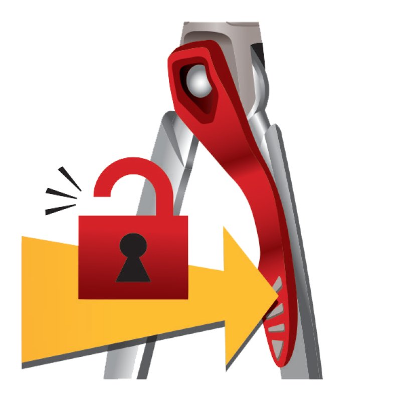 Maped Boîte de compas Stop System, 3 pièces, rouge