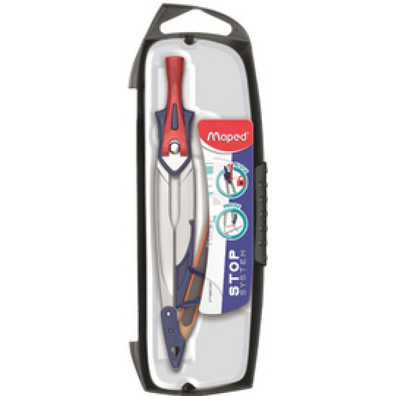Maped Coffret compas Stop System avec bague universelle,