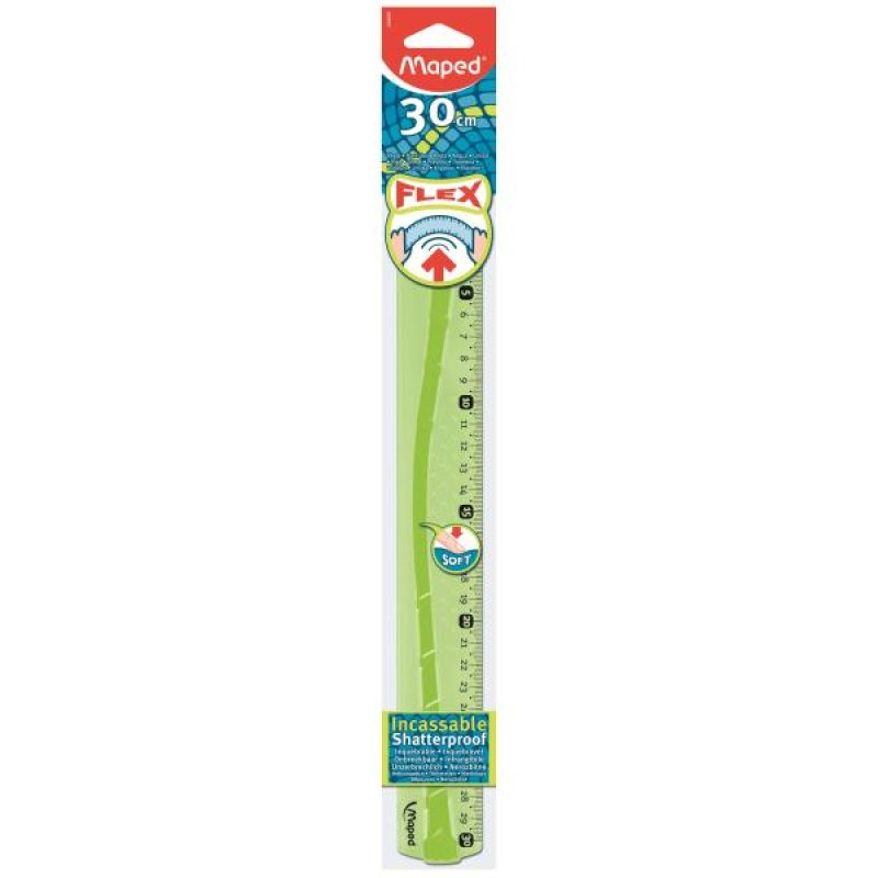 Maped Flex 300 mm Plastique Vert 1 pièce(s)