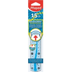 Maped règle plate Flex , 150 mm, en plastique, incassable