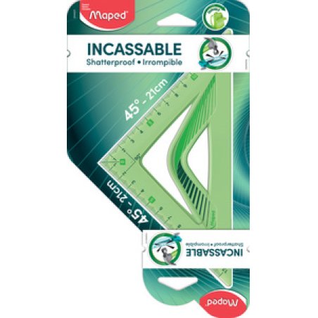 Maped Equerre Flex 45 degrés, hypoténuse: 210 mm