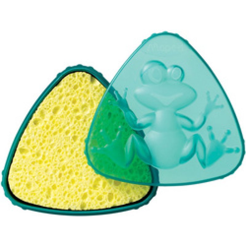 Maped Eponge pour ardoise,en boîte "grenouille",triangulaire
