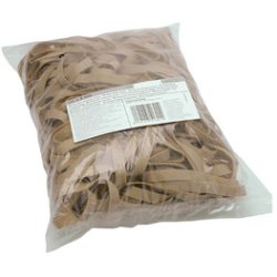 Maped Bracelets caoutchouc, naturel, 200x10 mm, grand paquet