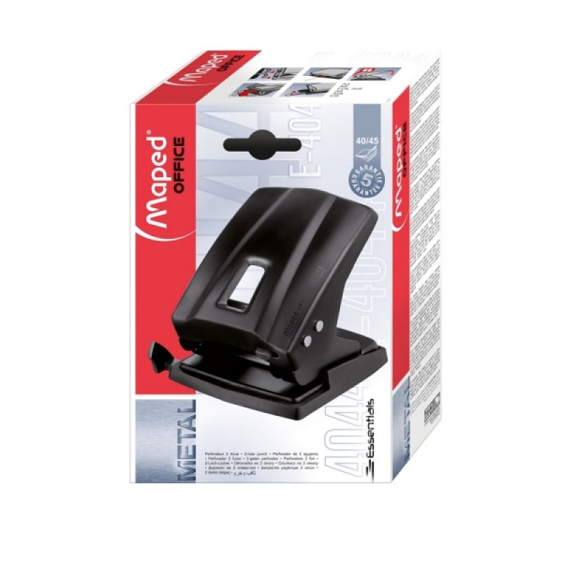 Maped 404411 perforateur papier 45 feuilles Noir