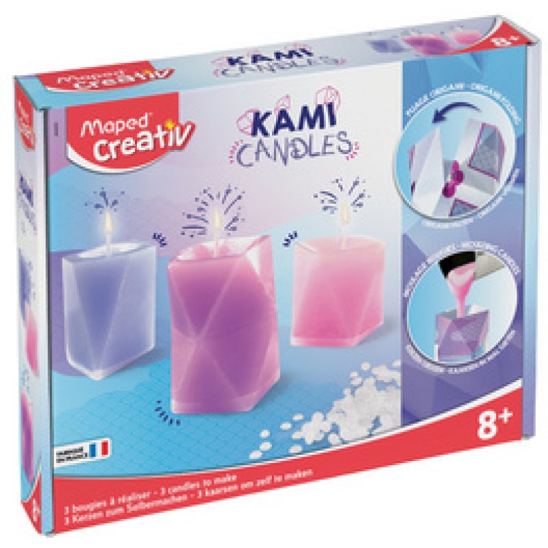 Maped Creativ Kit de bricolage créatif "BOUGIES ORIGAMI"