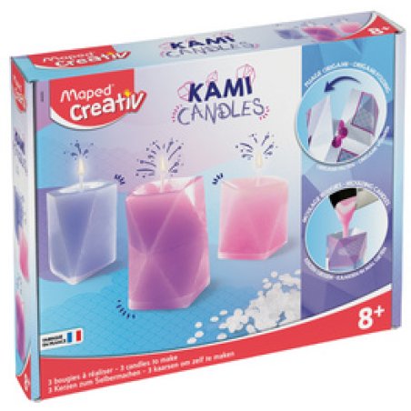 Maped Creativ Kit de bricolage créatif "BOUGIES ORIGAMI"